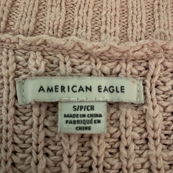 American Eagle Blush Pink Sweater - Picture 3 of 4